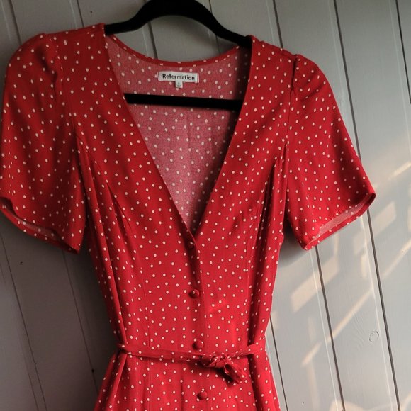 REFORMATION Breanna Dress - Picture 2 of 11